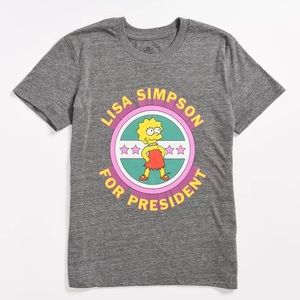 Vans x Lisa Simpson for President T-shirt